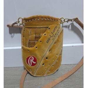 Rawlings Baseball Glove Handmade Woman's Crossbody Purse